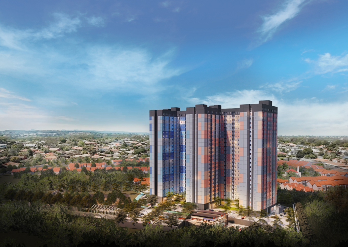 Urbantown Serpong Aerial View